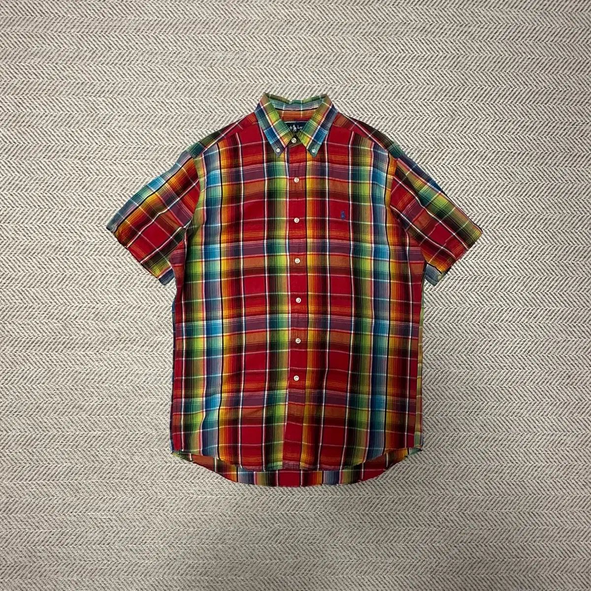 POLO RALPH LAUREN リネンハーフシャツ