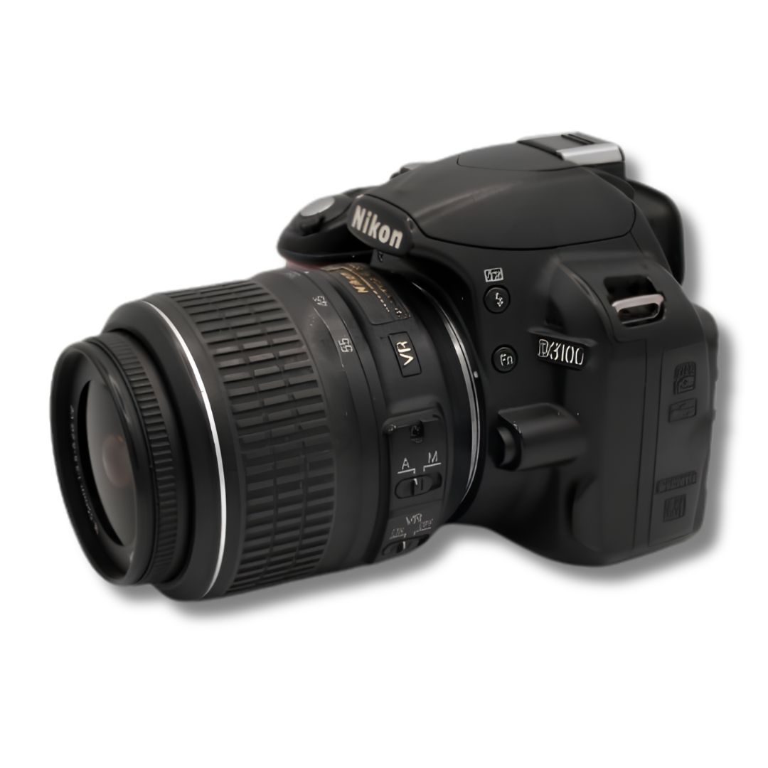 ★スマホに送れる一眼レフ★動画&WiFi機能★ Nikon D3100セット Nikon D3100 AF-S 18-55mm VR レンズキット スマホ転送OK SDカード付