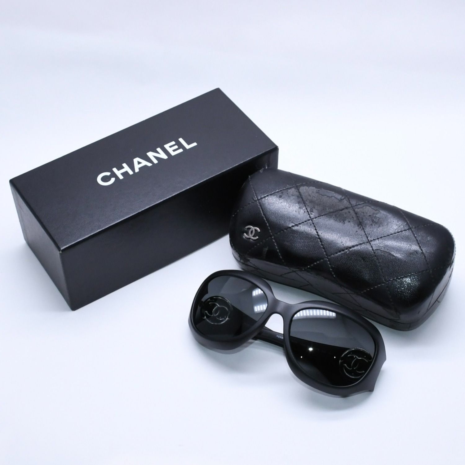 CHANEL シャネル サングラス アイウェア 6033 c555/3F サイズ61□18 