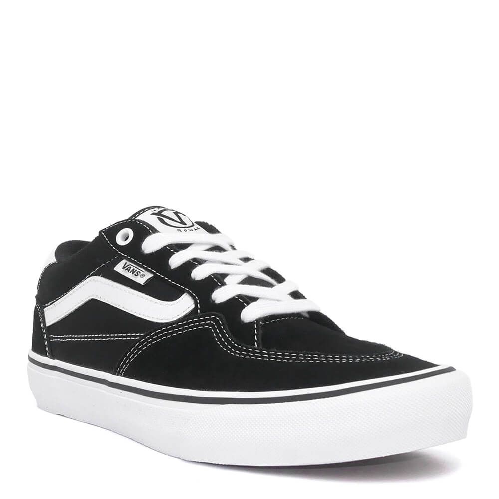 VANS SHOES バンズ シューズ スニーカー SKATE ROWAN BLACK/WHITE（US企画）　スケートボード スケボー