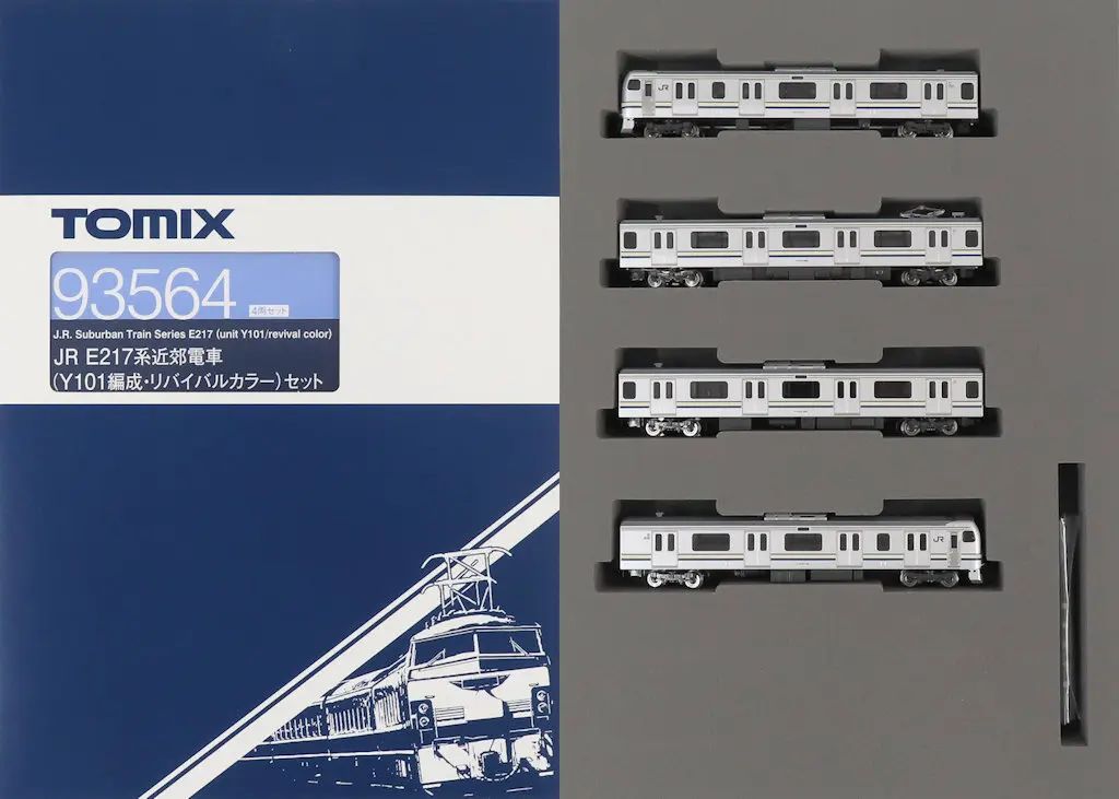 【中古】鉄道模型 1/150 JR E217系近郊電車(Y101編成・リバイバルカラー) 4両セット [93564]