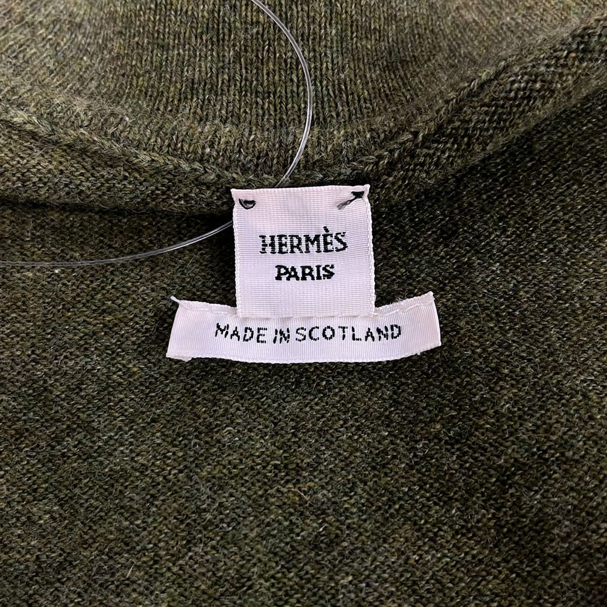 HERMES(エルメス) ノースリーブセーター サイズ38 M レディース美品