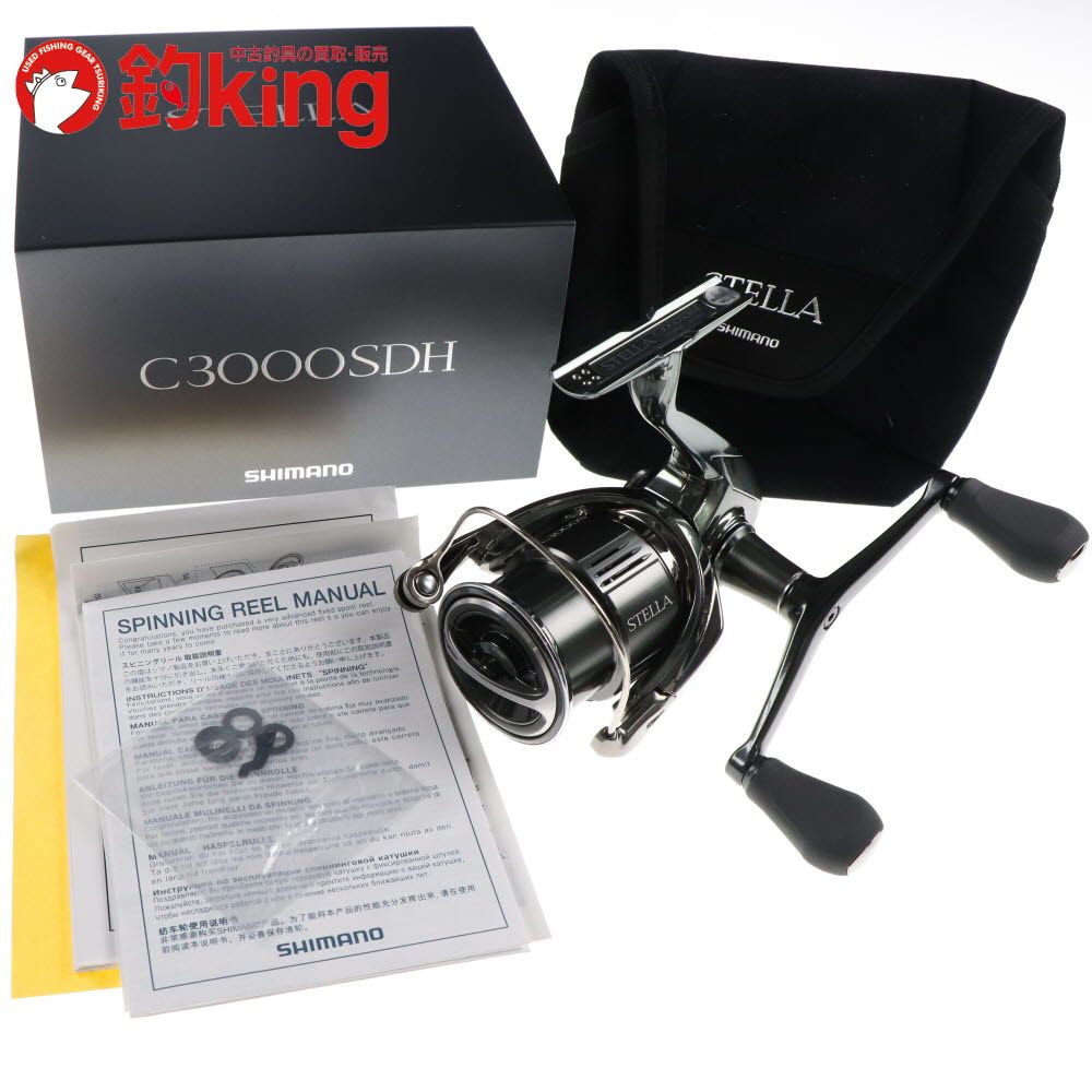 シマノ 22 ステラ C3000SDH /G193M 美品 アオリイカ エギング ライト