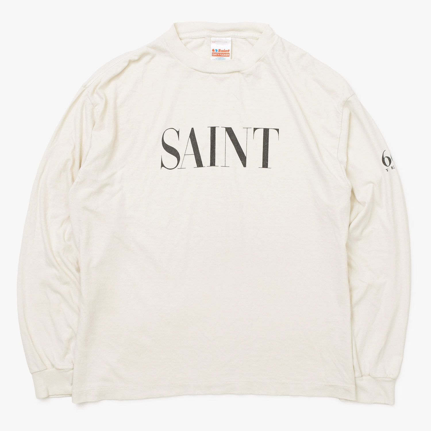 SAINT MICHAEL セントマイケル 長袖Tシャツ 666years SM-HR8-0000-035