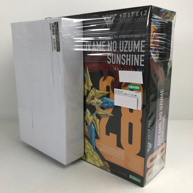 【中古美品】 内装未開封 メガミデバイス 皇巫 アメノウズメ 陽光 コトブキヤショップ限定同時購入特典含む プラモデル プラモ 【059-260619-io-53-fuzh】