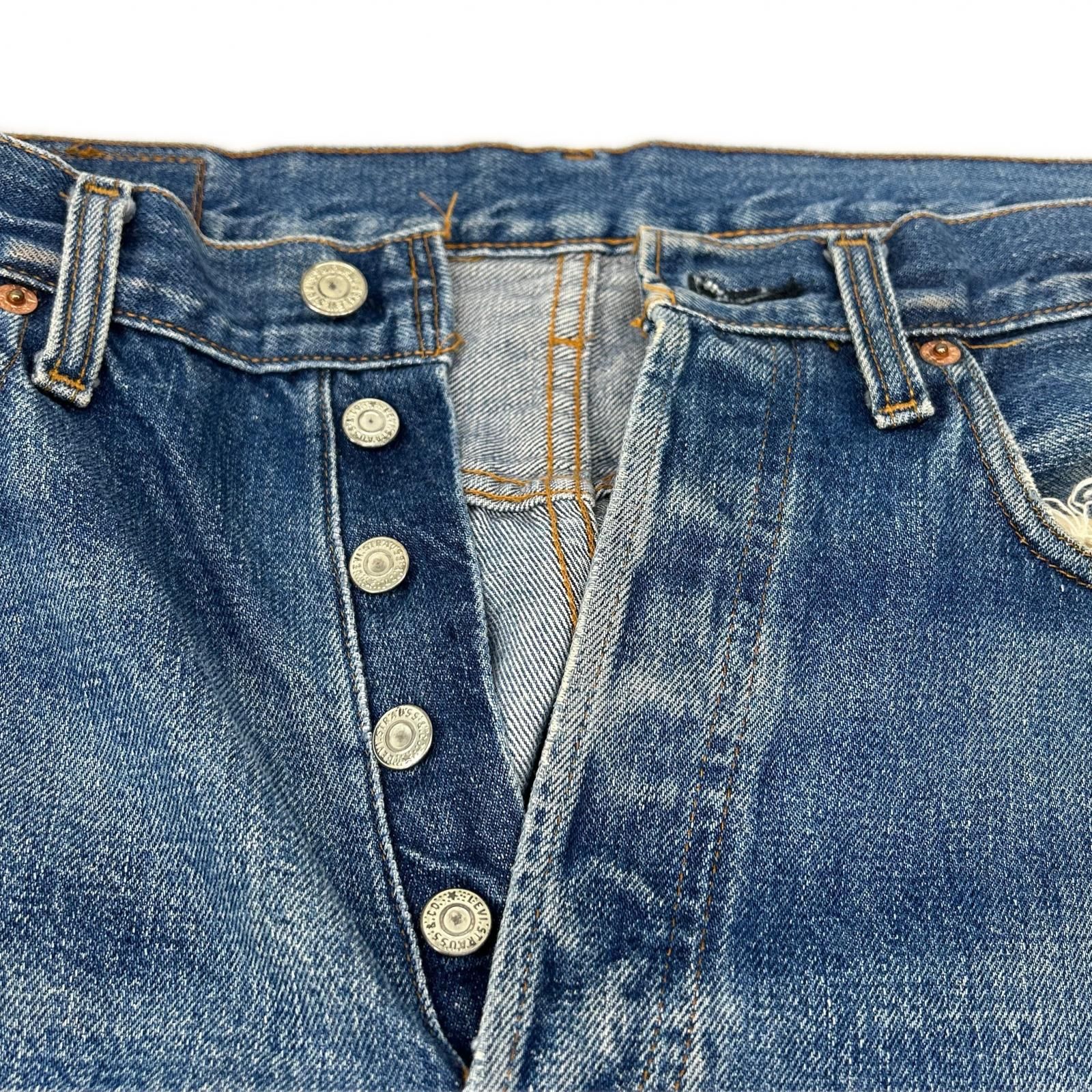 LEVI'S リーバイス 90s USA製 ブルー 501XX 復刻モデル バレンシア工場