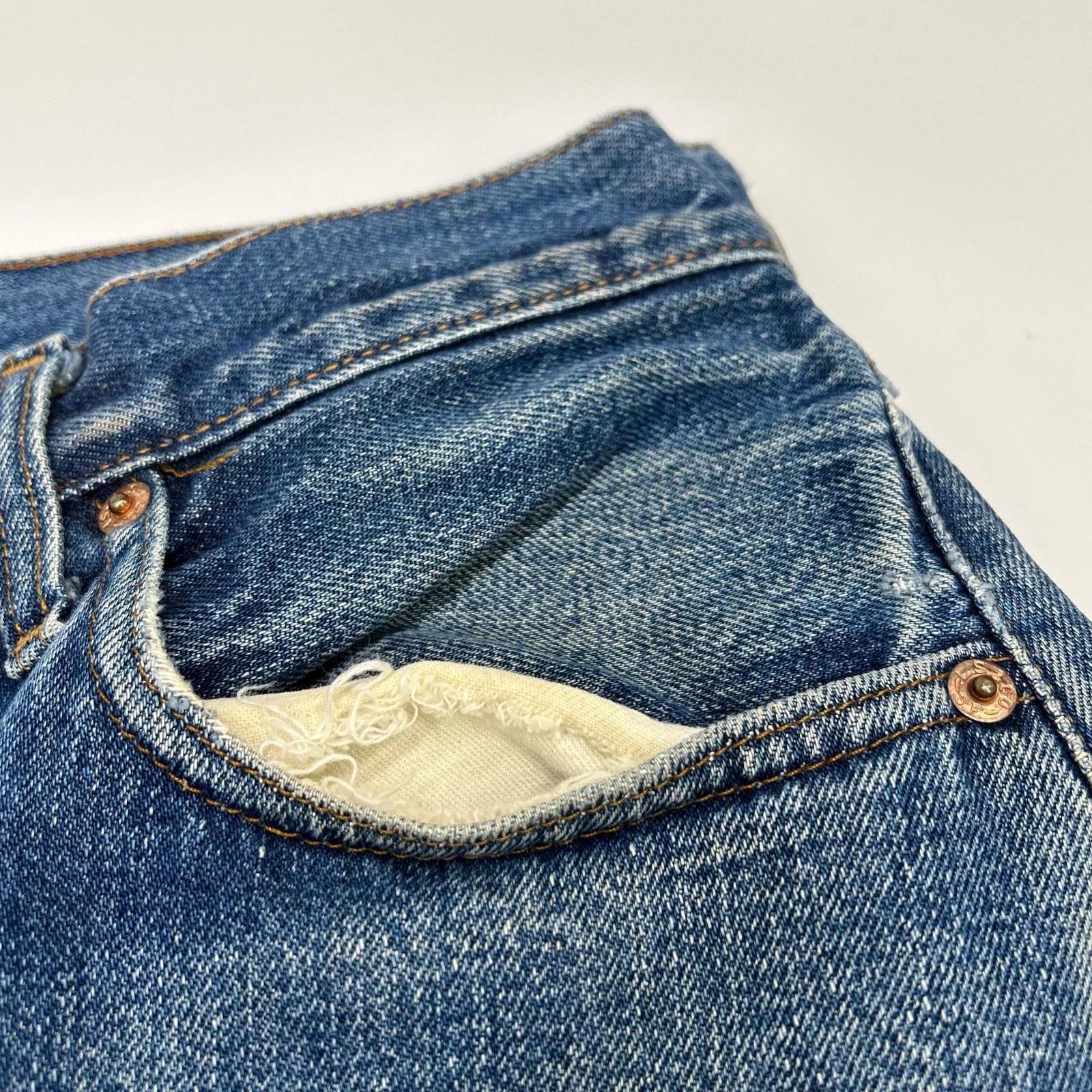 LEVI'S リーバイス 90s USA製 ブルー 501XX 復刻モデル バレンシア工場