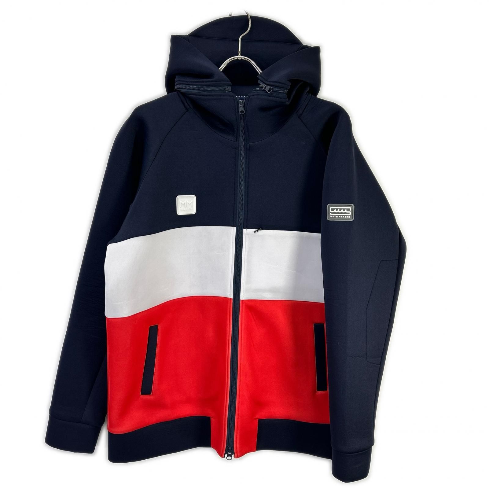 muta ムータ ネイビー×ホワイト×レッド トリコロール ボンディング