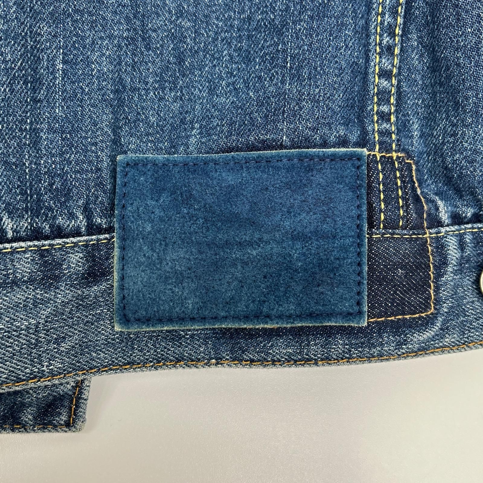 VISVIM ビズビム 0115105006003 15ss 103 JKT DAMAGED ブルー デニム 