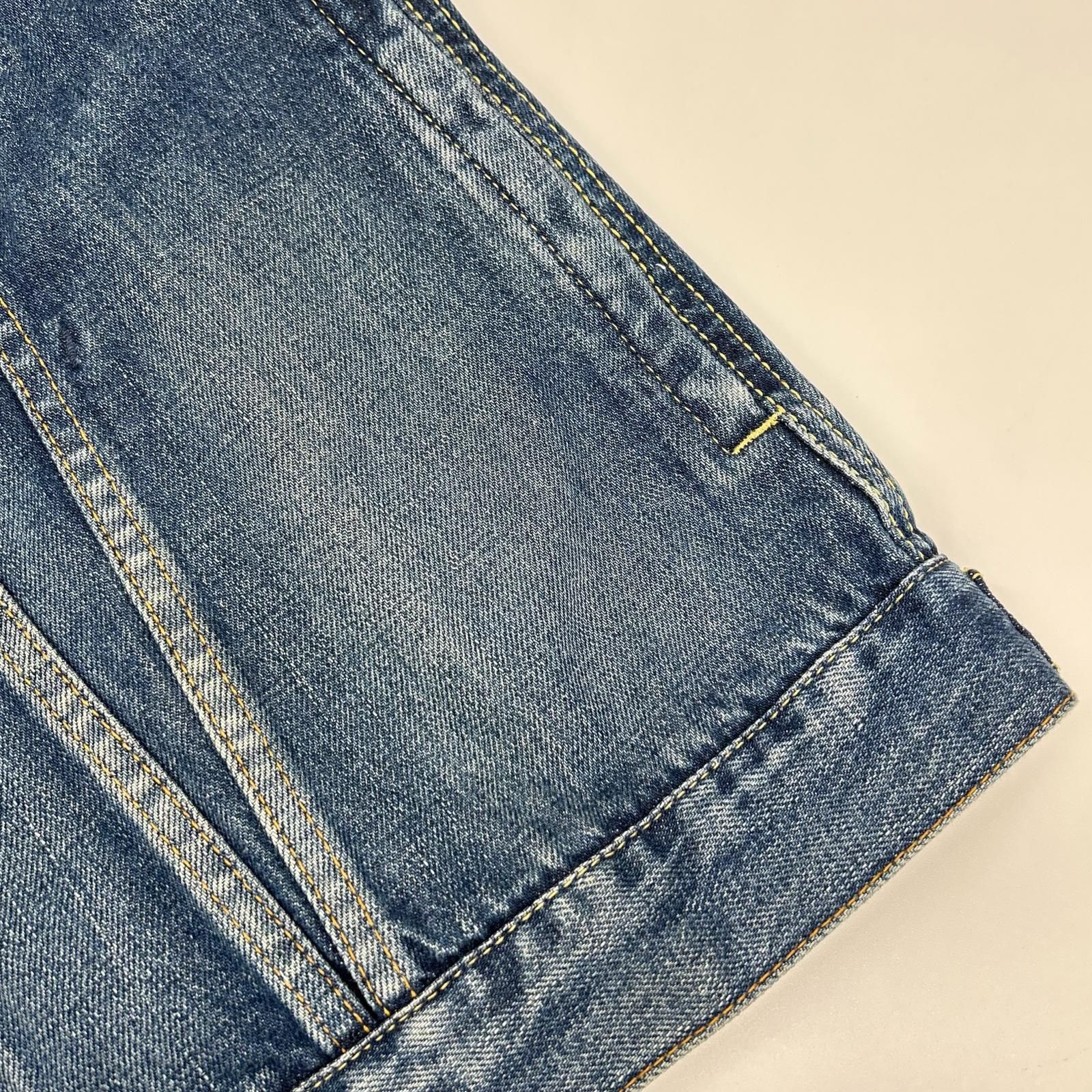 VISVIM ビズビム 0115105006003 15ss 103 JKT DAMAGED ブルー デニム 