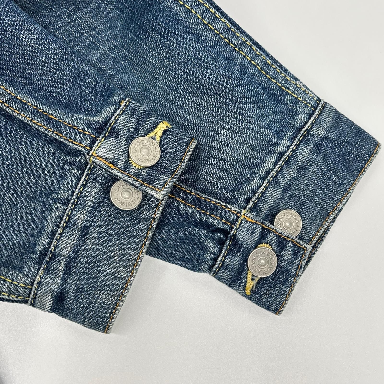 VISVIM ビズビム 0115105006003 15ss 103 JKT DAMAGED ブルー デニム 