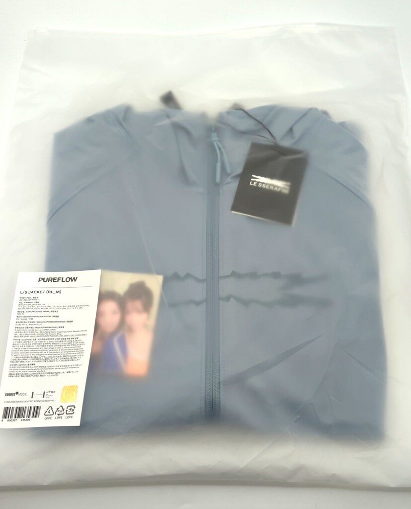 LE SSERAFIM PUREFLOW pt.1 POP-UP L/S JACKET M