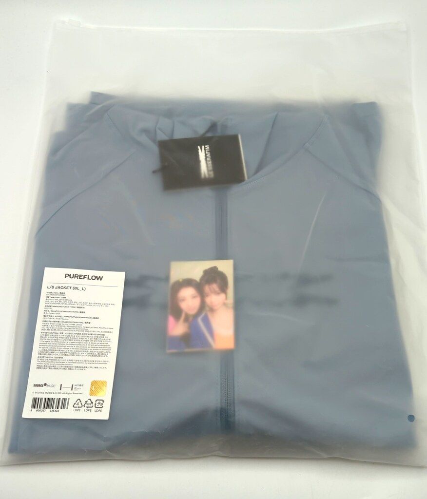 LE SSERAFIM PUREFLOW pt.1 POP-UP L/S JACKET L