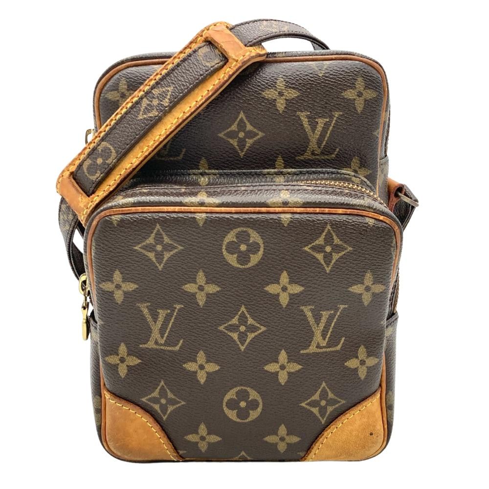 ルイヴィトン LOUIS VUITTON アマゾン ショルダーバッグ モノグラム キャンバス M45236 ブラウン TH0036 レディース【中古】