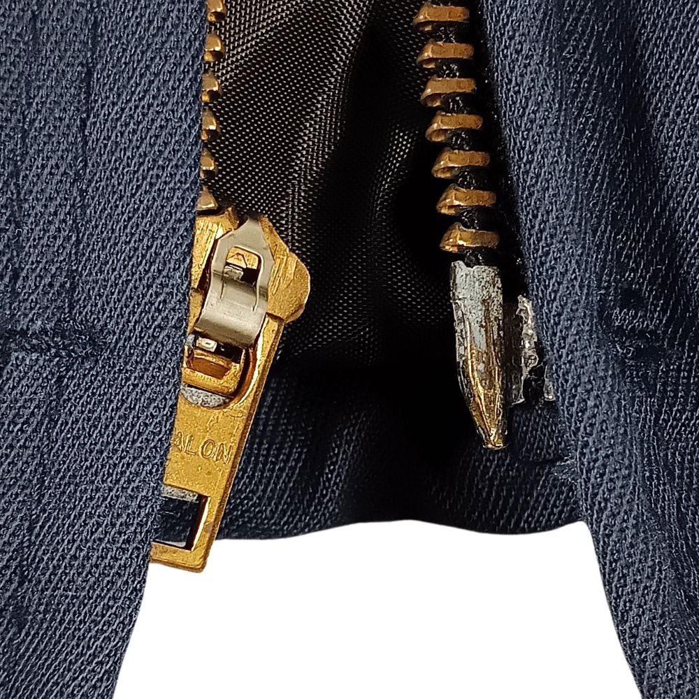 HWY × Us アス 袖フレイムデザイン ワークジャケット ネイビー サイズ