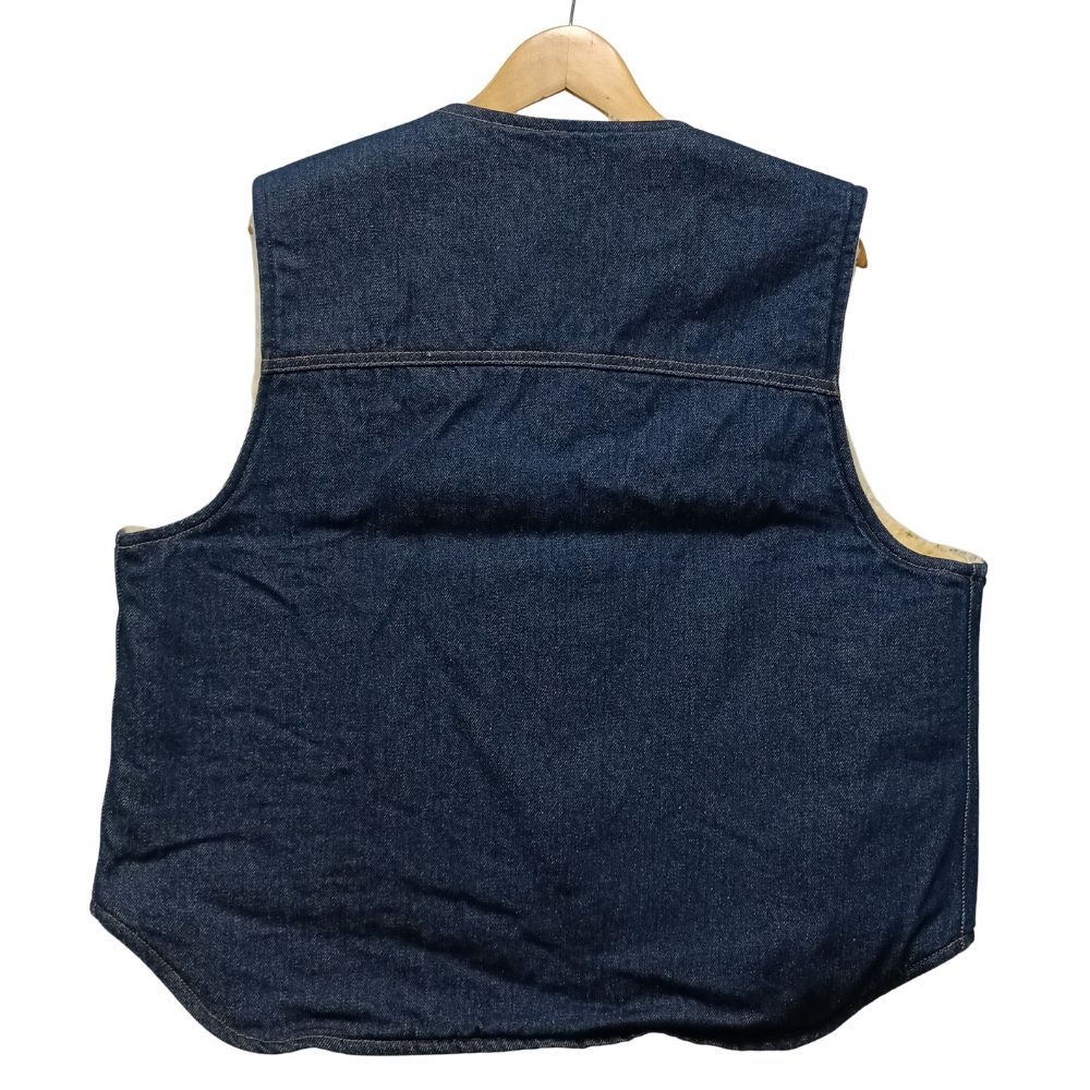 CARHARTT カーハート 裏地ボア デニム ベスト インディゴ サイズ XL