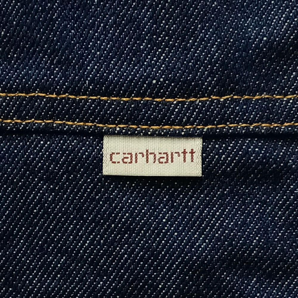CARHARTT カーハート 裏地ボア デニム ベスト インディゴ サイズ XL