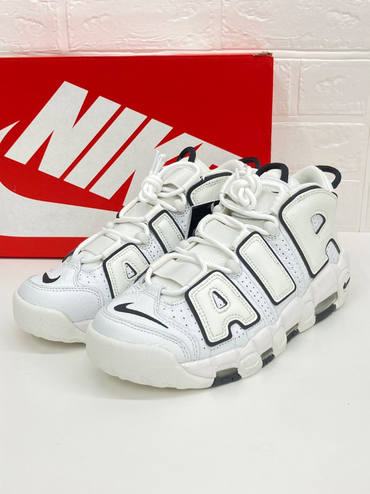 未使用】NIKE AIR MORE UPTEMPO モアテン モアアップテンポ スニーカー 