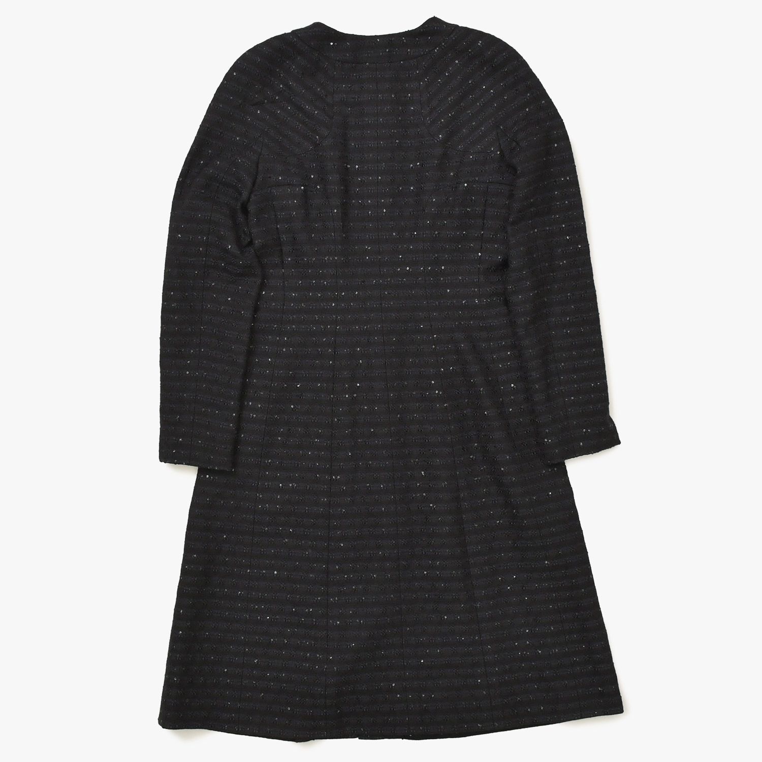 CHANEL シャネル ツイードロングコートドレス ワンピースジャケット 