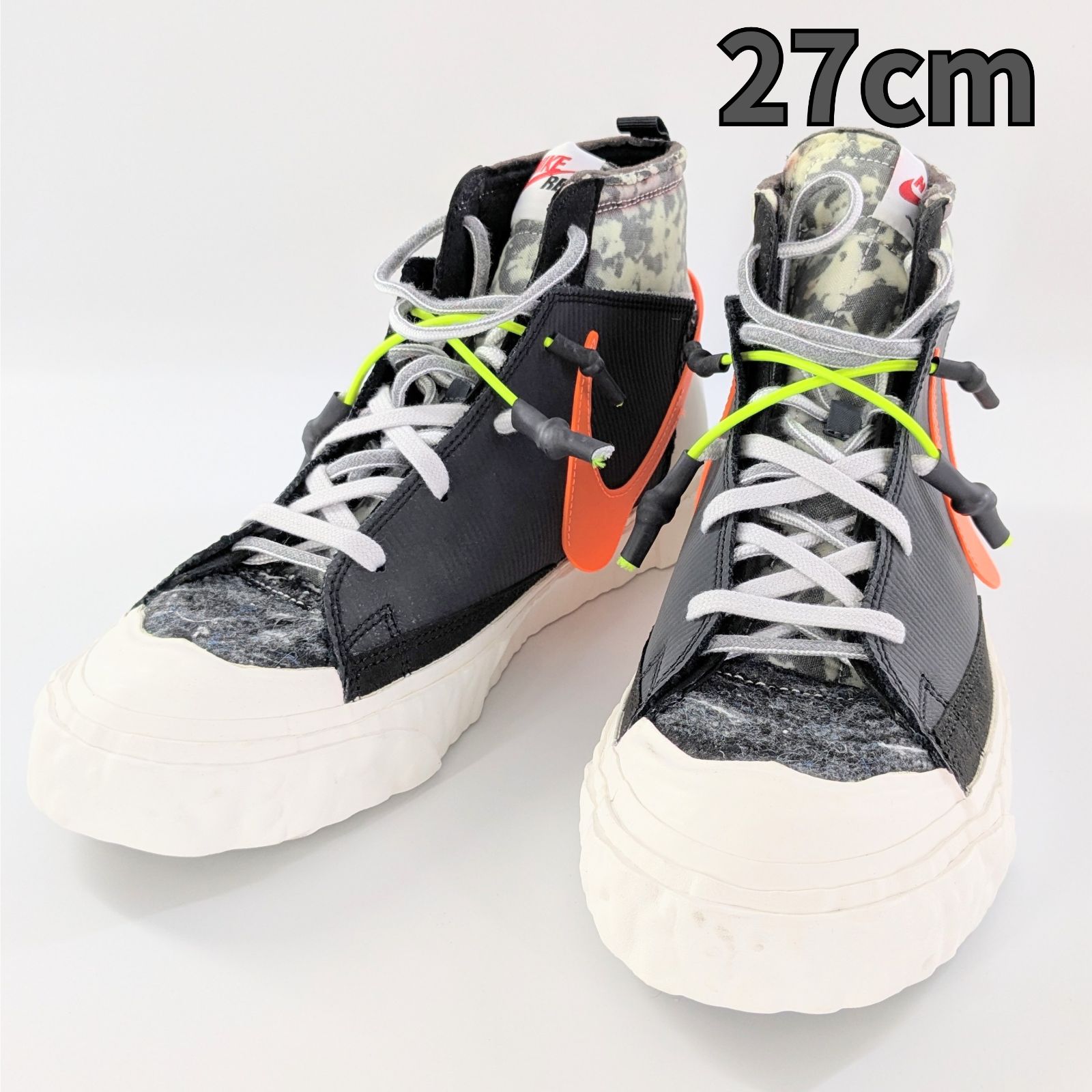 NIKE ナイキ CZ3589-001 READYMADE ブラック×ホワイト 27cm メンズ スニーカー【QG-87】