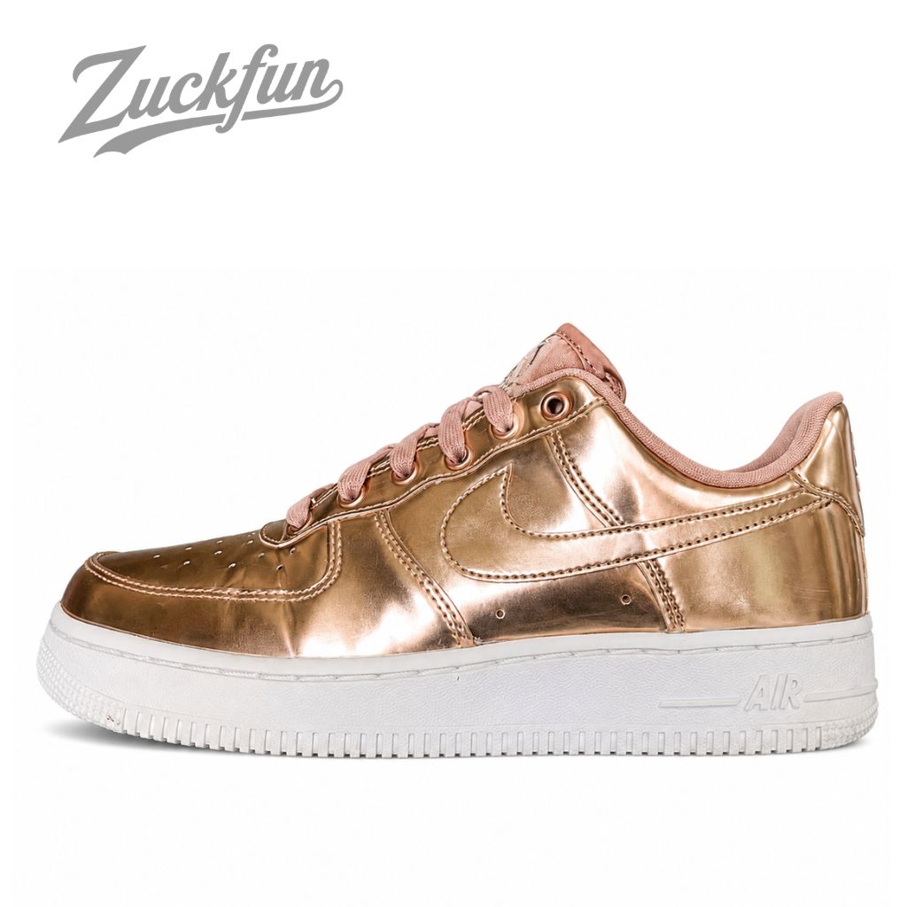 NIKE AIR FORCE 1 LOW METALLIC BRONZE エア フォース 1 ロー カット メタリック ブロンズ ホワイト 白 ピンク レディース ナイキ スニーカー 23.5 cm U08856 10,212円