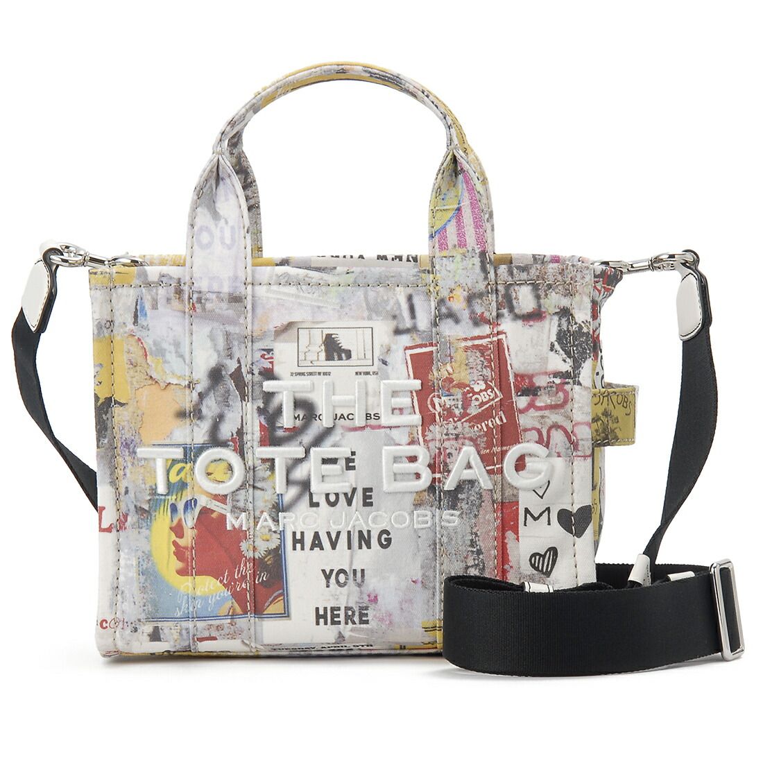 マークジェイコブス MARC JACOBS トートバッグ スモール 2P6HTT018H02 101 ザ ポップ アメリカーナ