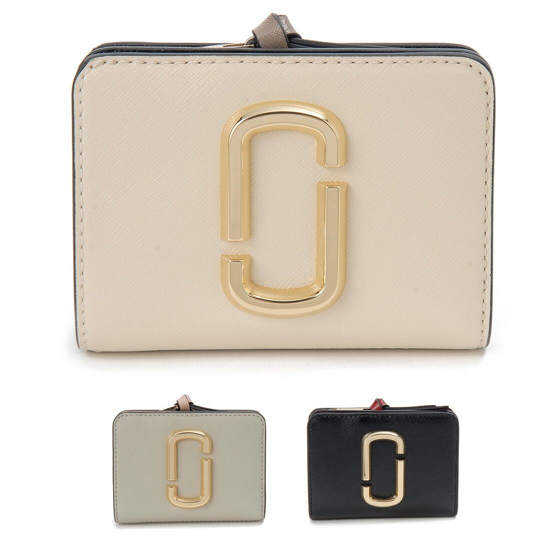 マークジェイコブス MARC JACOBS 二つ折り財布 2P6SMP021S01 ザ スナップショット