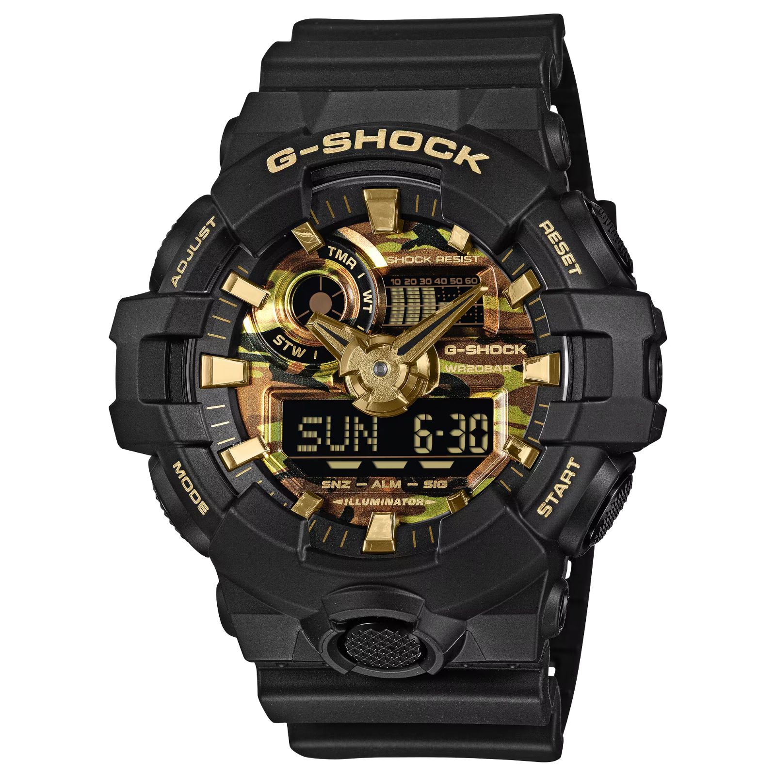 人気モデル！G-SHOCK GA-700CF-1AJF 新品・国内正規品 CASIO