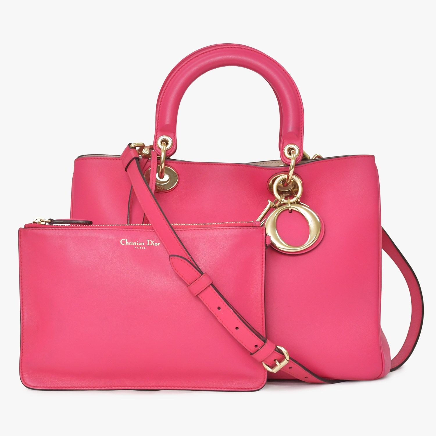 【未使用タグ付】Christian Dior ピンク ボディスーツ A70M Christian Dior クリスチャンディオール ディオリッシモ 2WAY