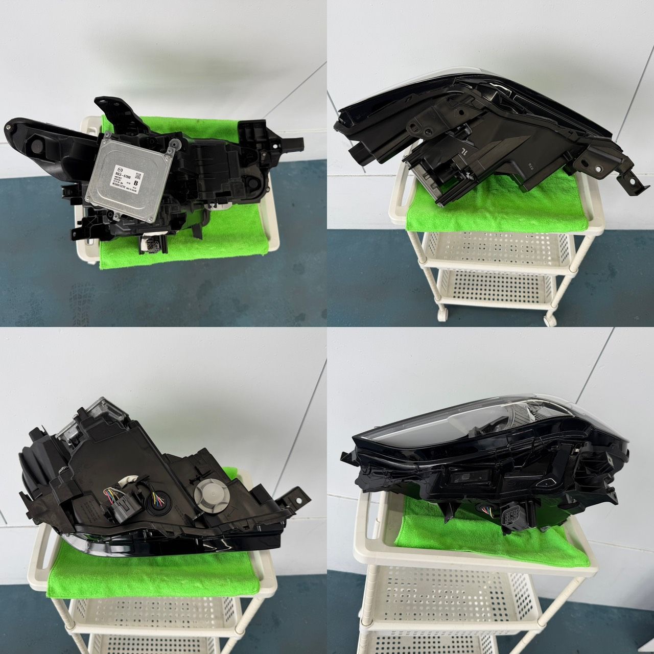 中古品】MAZDA3 左ヘッドライト LED 純正 BCLH-51-040B コントロール