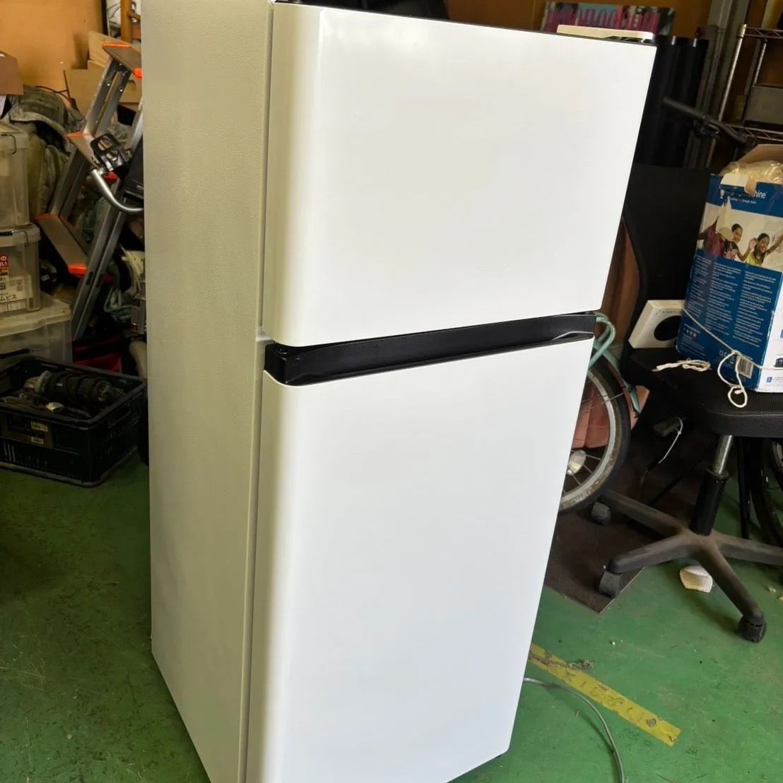 188] 【2024年製/124L】ハイセンス 2ドア冷凍冷蔵庫 HR-B12E4W