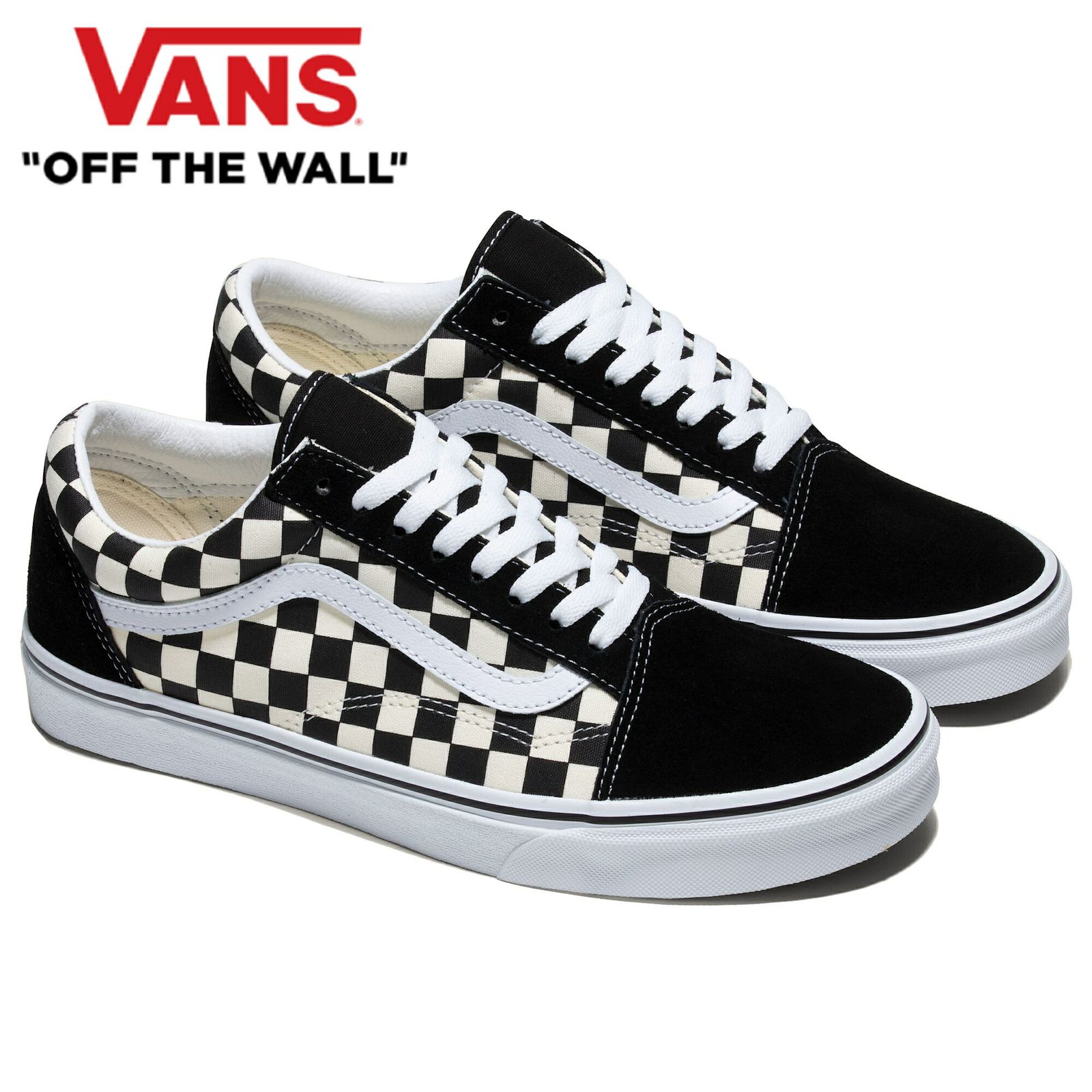 VANS OLD SKOOL スニーカー オールドスクール チェッカーボード ホワイト/ブラック 白 靴 VN0A38G1P0S Checkerboard White/Black バンズ