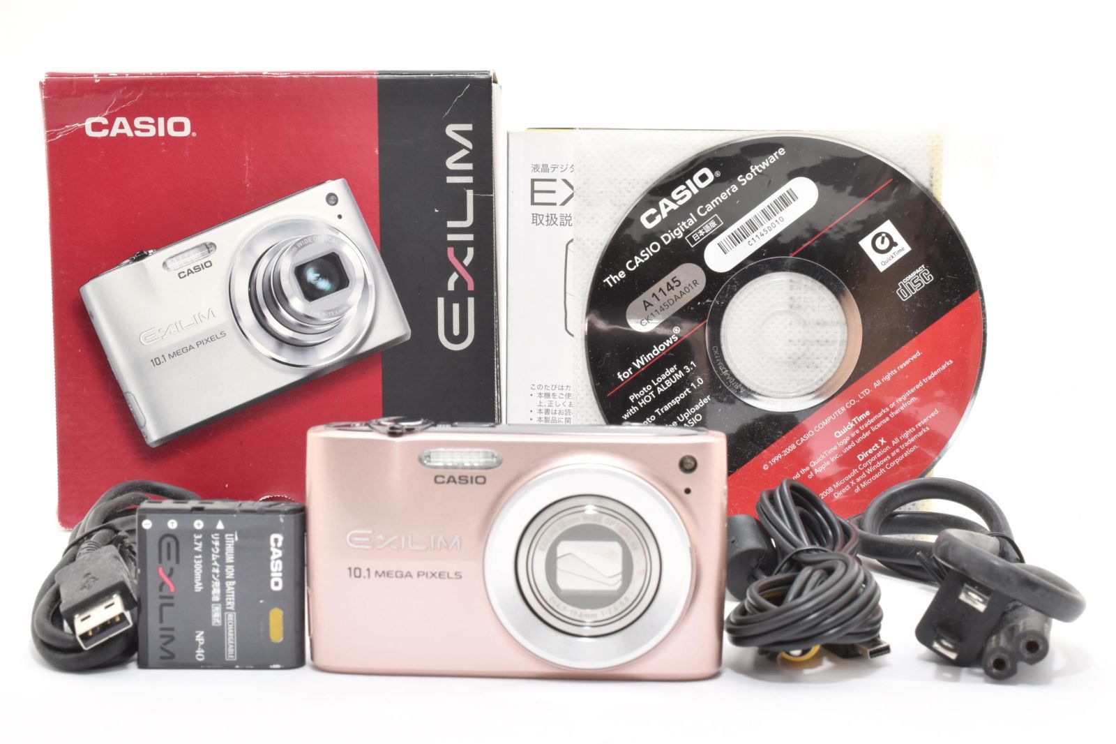 ★極上品★カシオ CASIO EXILIM EX-Z300 ピンク★ Y785 #5052