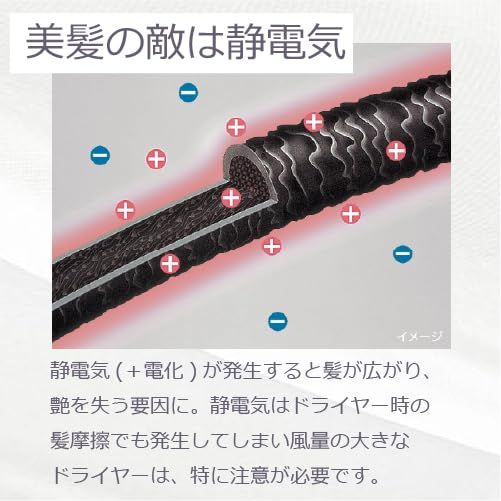テスコム ヘアドライヤー プロテクトイオン 折りたたみ 大風量 速乾 冷温風 ラク抜きプラグ Speedom ホワイト 正規品 TID3500 W
