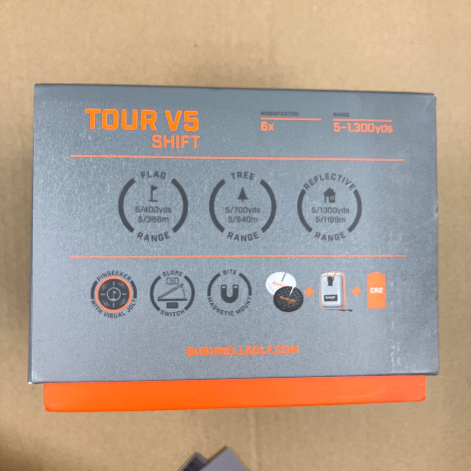 新品未使用品】Bushnell TOUR V5 SHIFT ゴルフ用距離計 - メルカリ