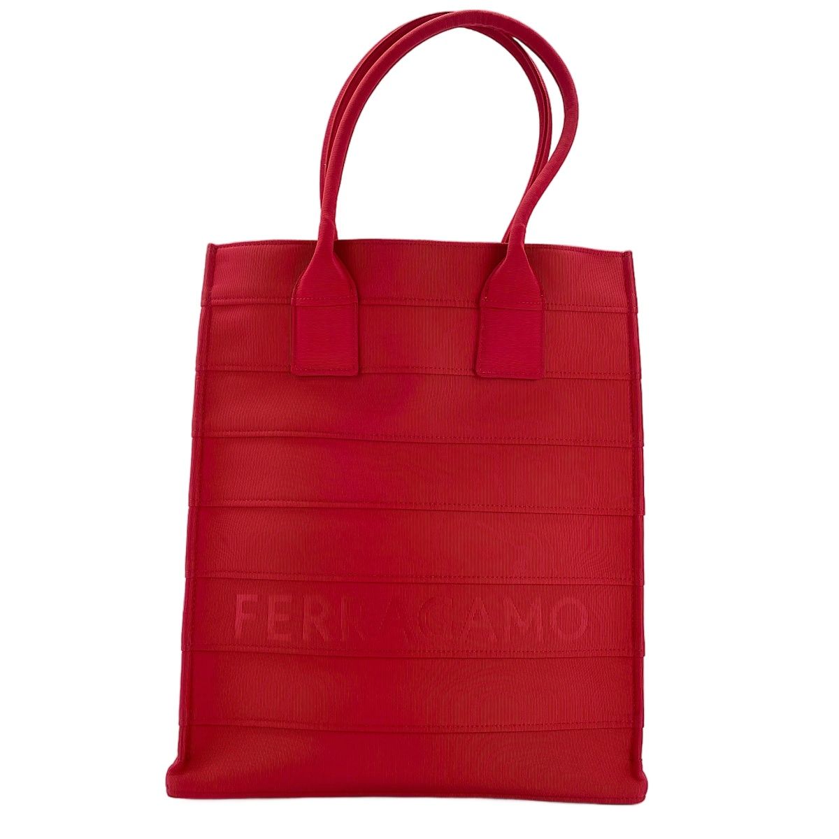 Salvatore Ferragamo サルヴァトーレフェラガモ トートバッグ ビーチウェア　グロス 【中古】
