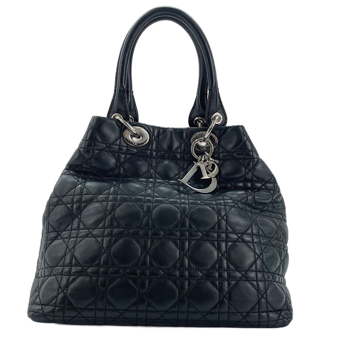 Christian Dior クリスチャンディオール ハンドバッグ カナージュ 【中古】