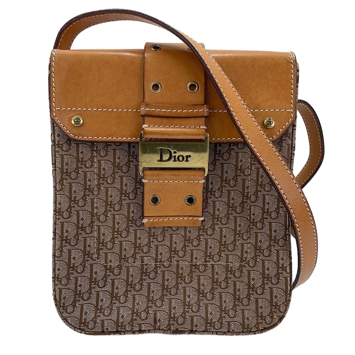 Christian Dior クリスチャンディオール ショルダーバッグ トロッター【中古】