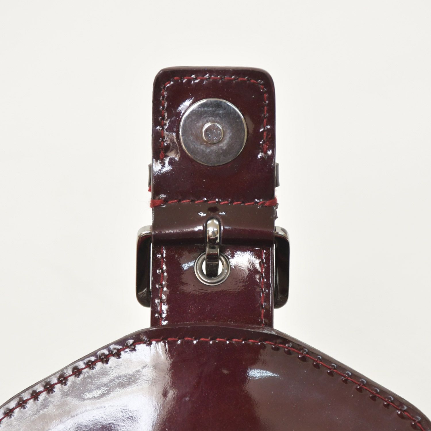 極美品 Christian Dior クリスチャンディオール バーガンディ ワイン