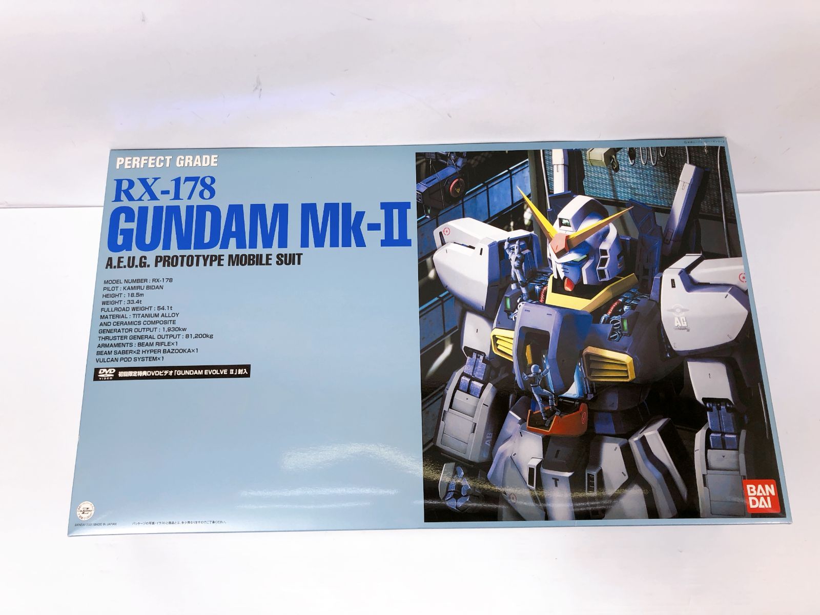 【未組立】【難あり】バンダイ　1/60 PG RX-178 ガンダムMk-II(エゥーゴ) 「機動戦士Zガンダム」