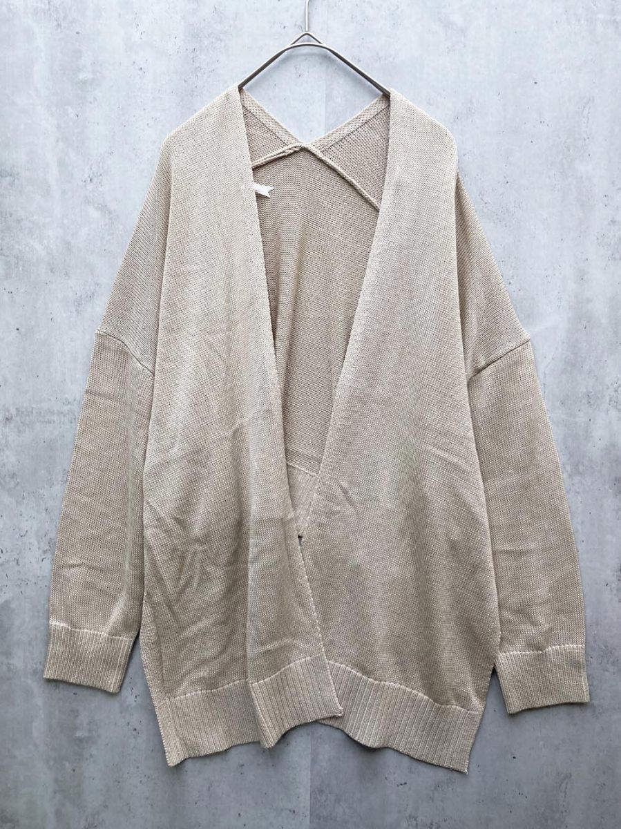 訳あり新品 willfully ウィルフリー 20SS-NT-17 ボレロ カーディガン sizeF/ベージュ ■◇◎レディース