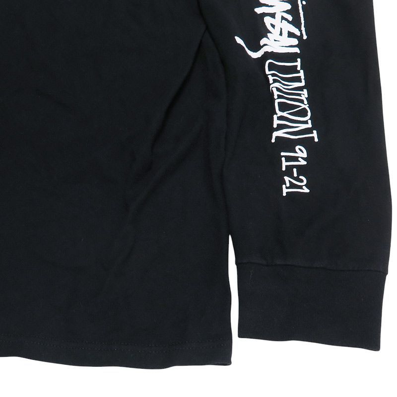STUSSY ステューシー x UNION ユニオン BEST FUCKIN' SOUND L/SL TEE