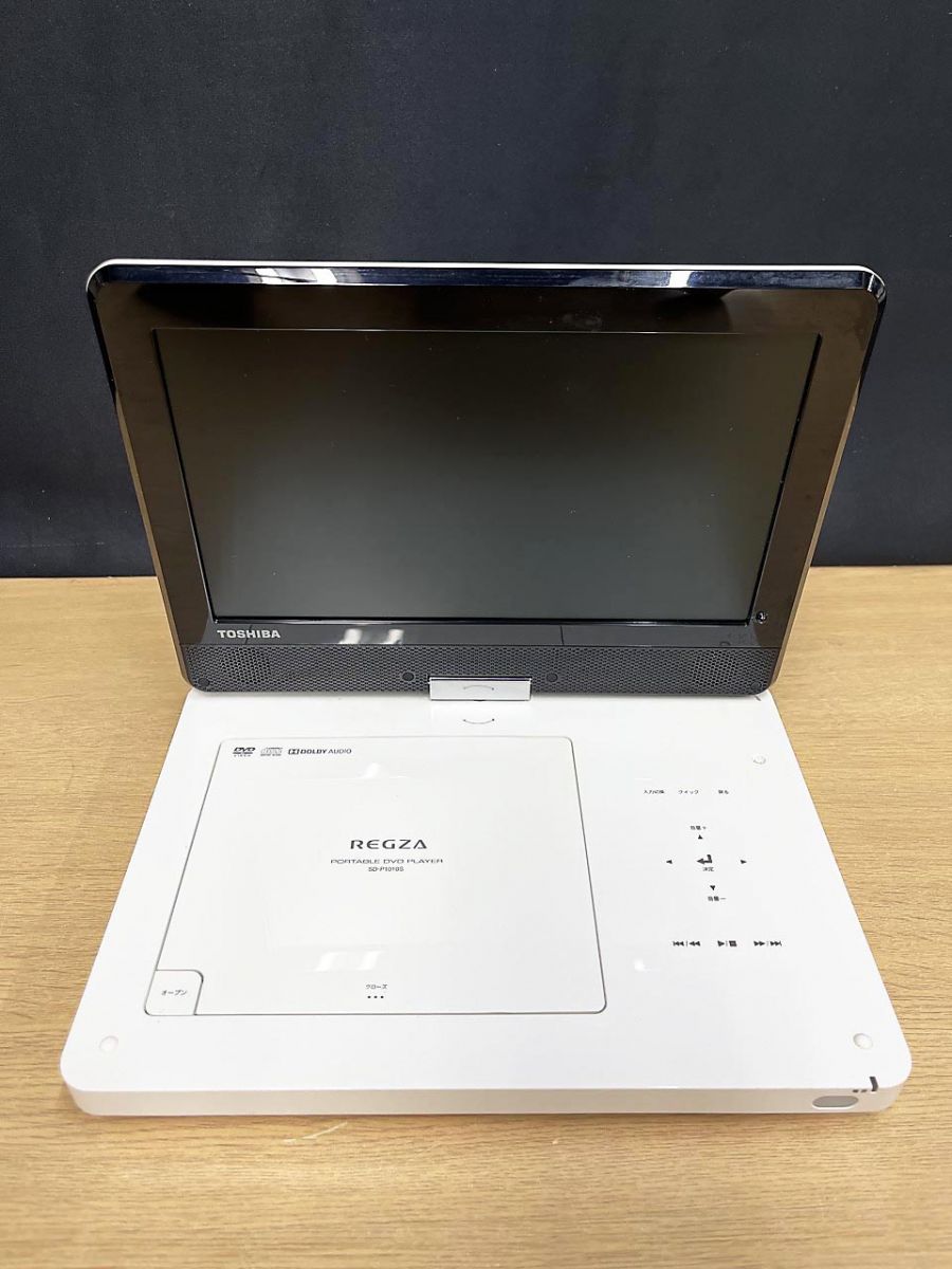 TOSHIBA 東芝 REGZA レグザ ポータブルDVDプレーヤー SD-P1010S - メルカリ
