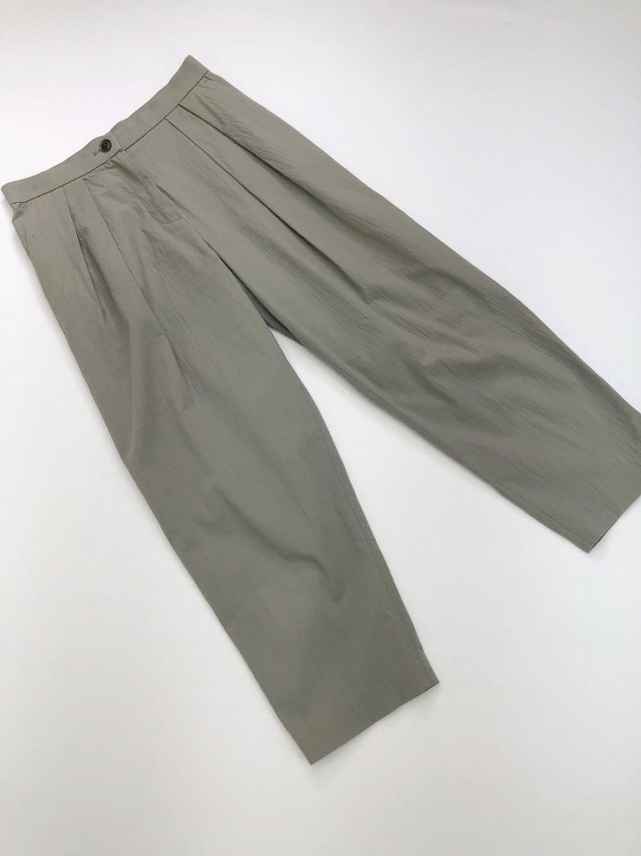 ■SHIPS シップス タック パンツ size36/グリーン ■◇◎レディース