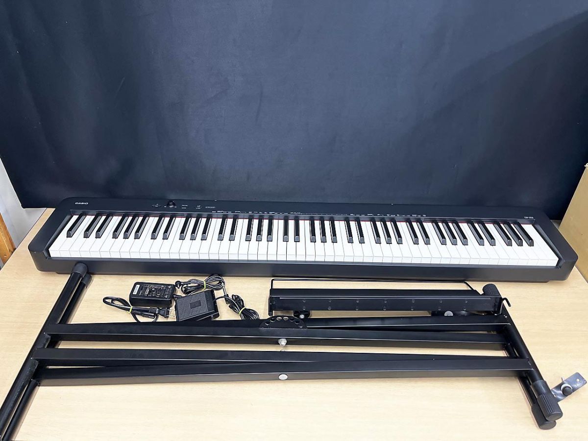 CASIO カシオ 電子ピアノ キーボード スタンド付 CDP-S150