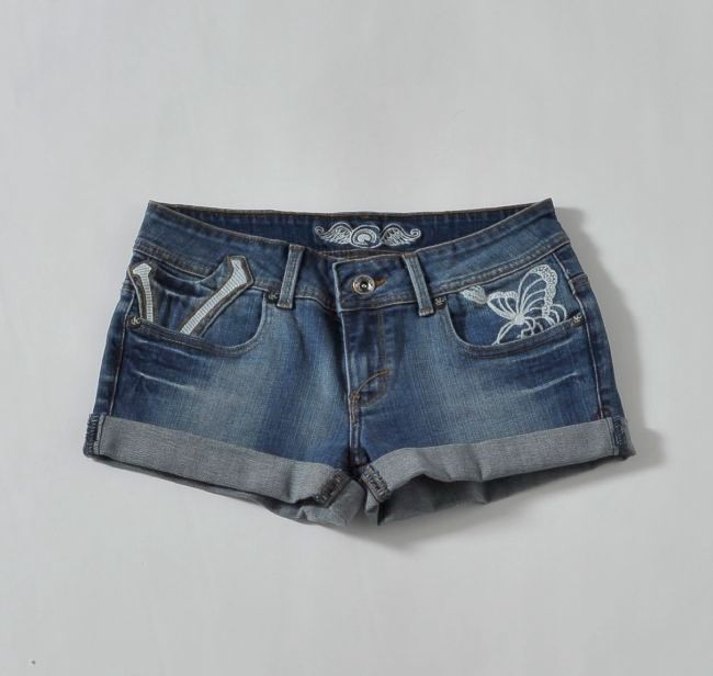 Von Dutch[ヴォンダッチ]レディースパンツ　【28インチ/青】