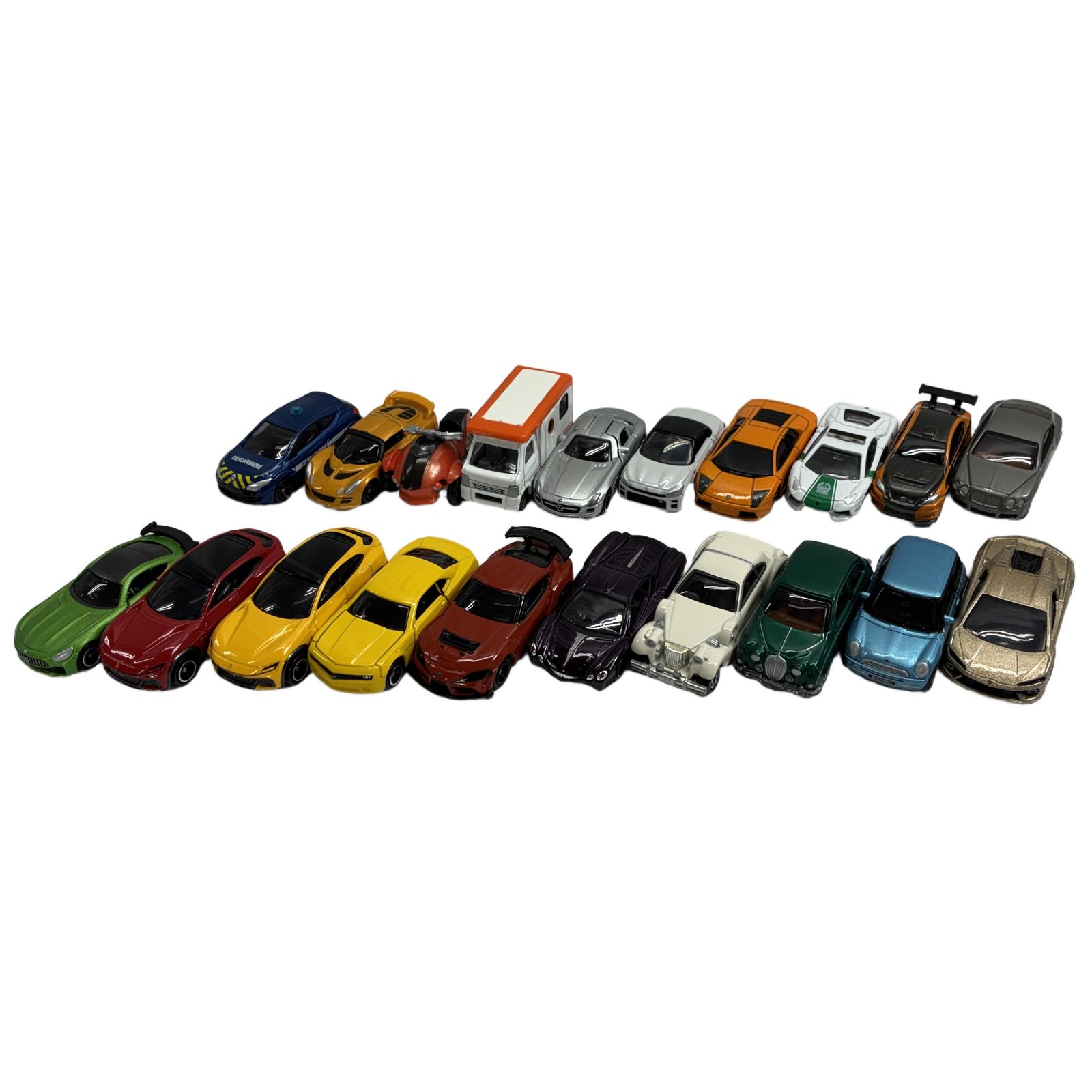 TOMY トミカ おまとめ 20点セット 箱あり ミニカー 車 中古 W11365365