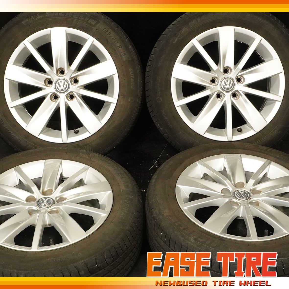 フォルクスワーゲン ポロ 純正 15インチ ミシュラン 185/60R15