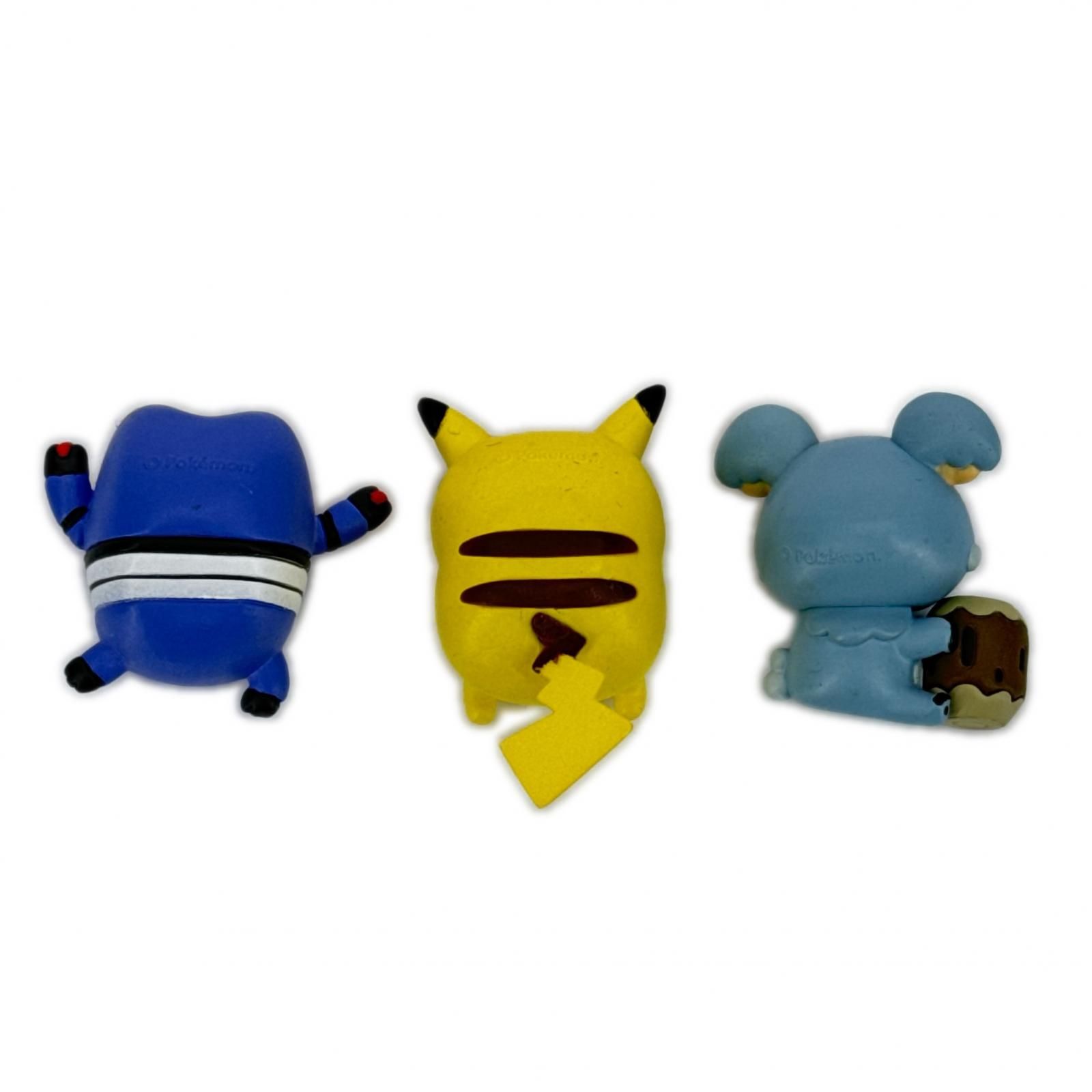 ポケモン　フィギュアコレクション　OYASUMI CHU 全6種　ナガノ Pokemon 3点 まとめ売り ポケモン OYASUMI CHU ナガノ フィギュア