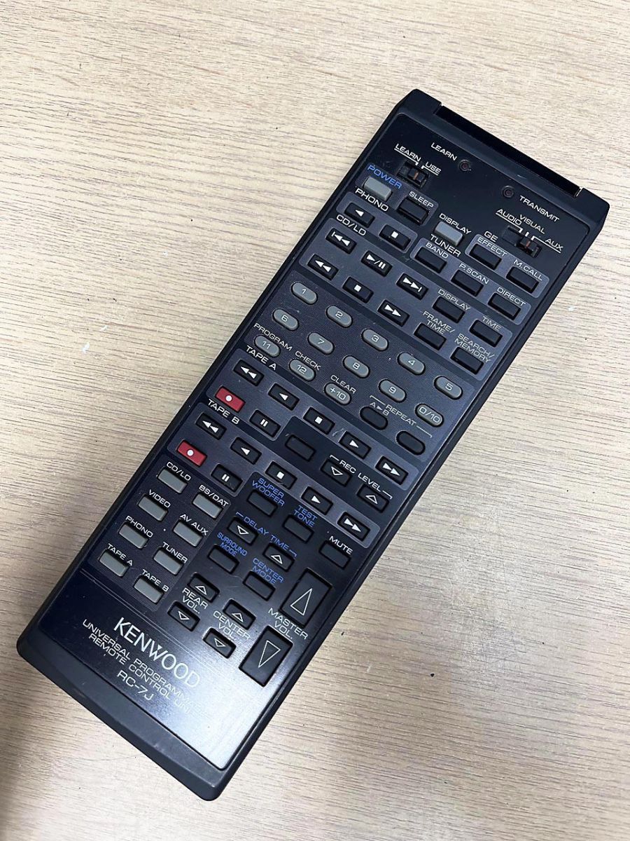 KENWOOD ケンウッド オーディオ リモコン RC-7J